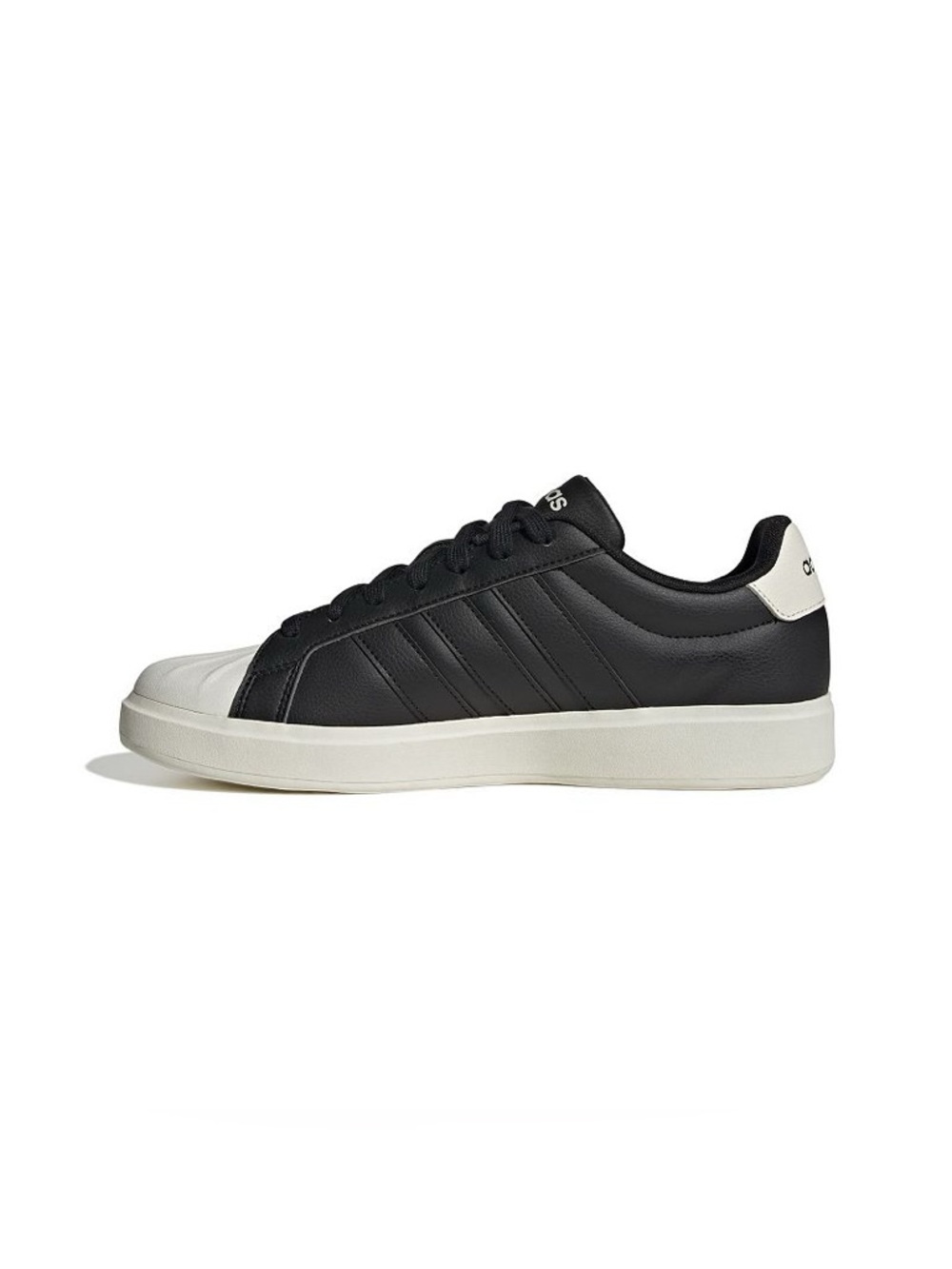 🆕 adidas Streettalk Sneakers Black White Men’s Size 11.5 NWT Casual Shoes - Picture 5 of 9